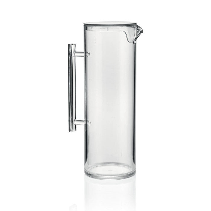 110oz Glass Pitcher with Lid - BPA Free, Leak-Proof, Durable for Iced Tea, Lemonade, Water & Juice - Perfect for Parties, BBQs, Picnics & Outdoor Gatherings