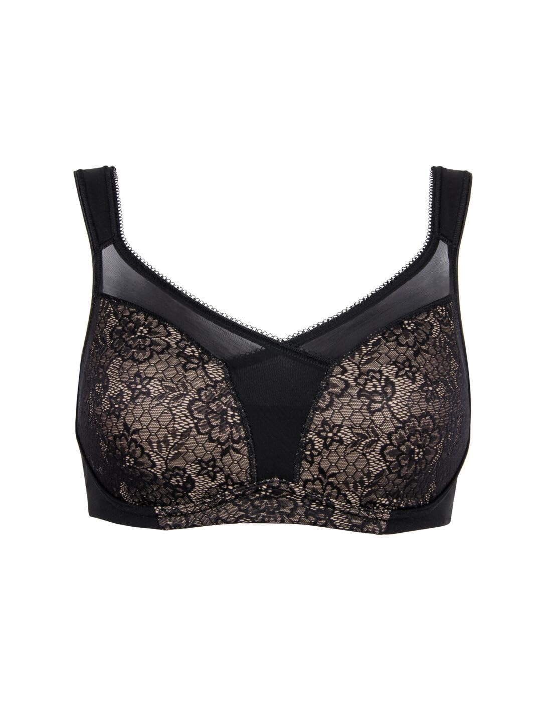 Women's Comfortable Full Support Non-Wired Bra - Seamless Everyday Wear for Work, Yoga & Relaxation