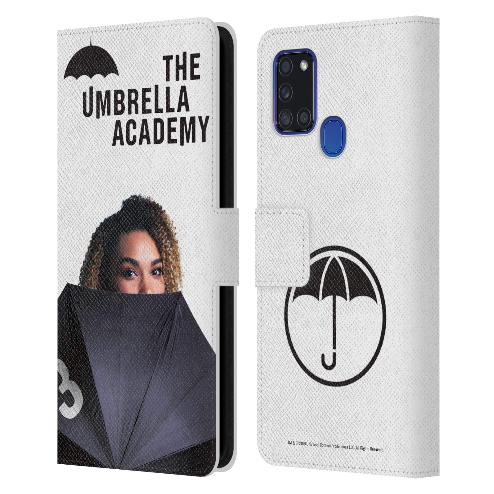 Head Case Designs The Umbrella Academy Allison Leather Wallet Case for Samsung Galaxy A21s (2020) – Officially Licensed Book Style Cover with Poster – Perfect for Fans, Daily Use & Gift Giving