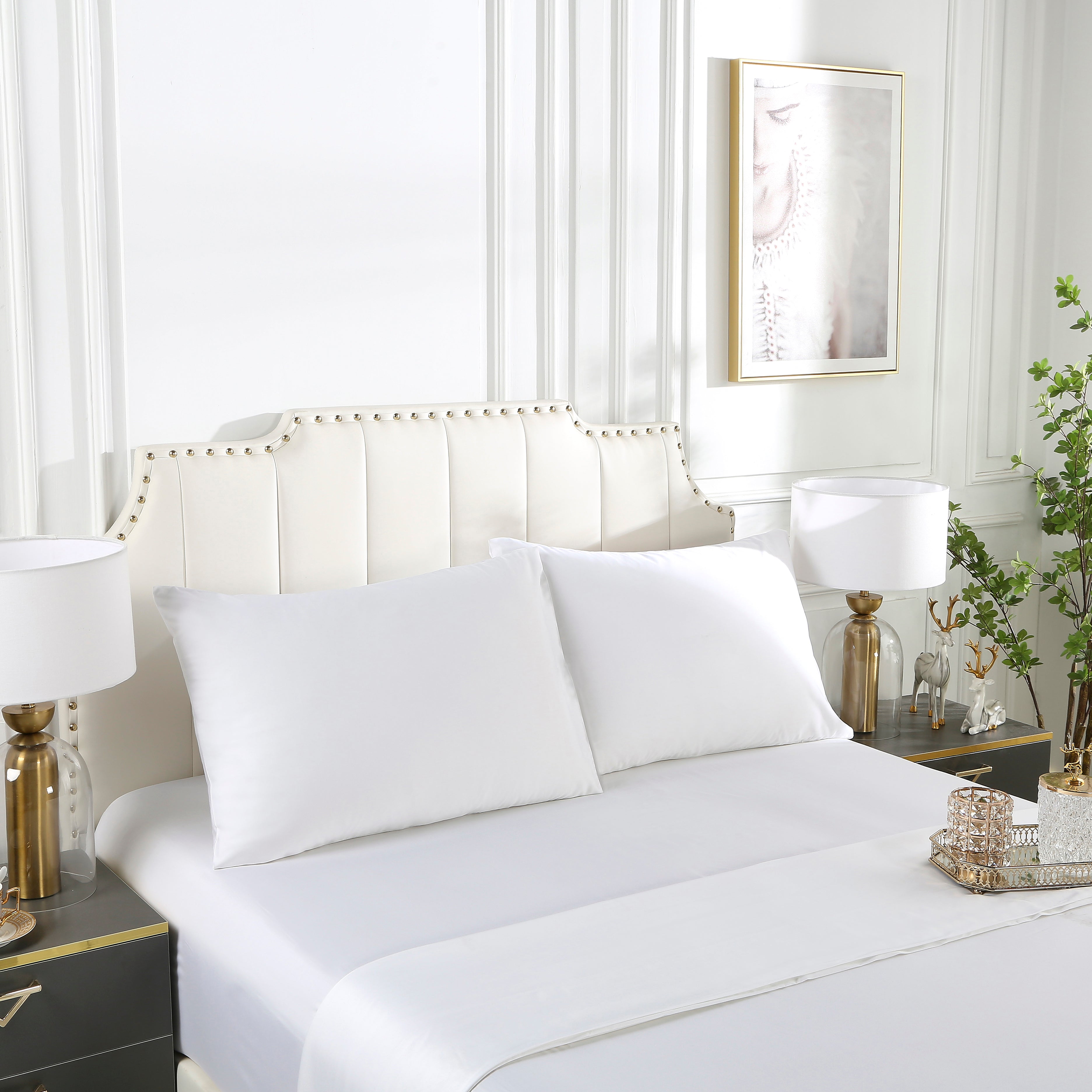 100% Organic Bamboo Sheet Set - Single Size, Soft & Breathable Bed Sheets for Cool Sleep - Perfect for Hot Sleepers, Eco-Friendly Bedding for Home & Hotel Use