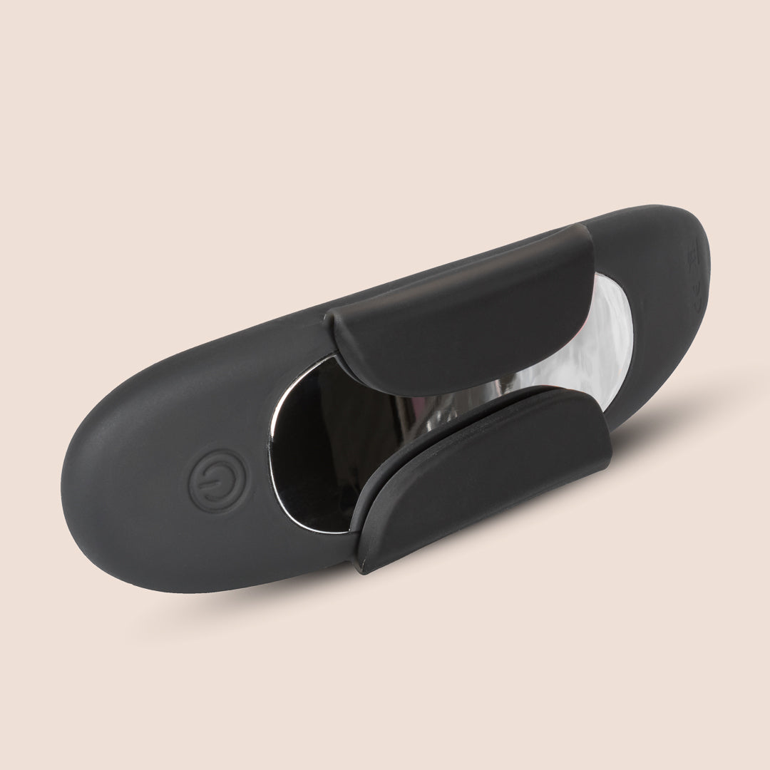 CalExotics Lock N Play Remote Panty Teaser - Rechargeable Silicone Vibrating Panty for Couples Play | Discreet Wear Under Clothes | Perfect for Date Night & Spicing Up Relationships