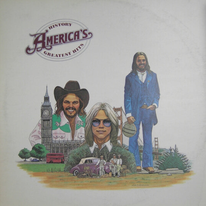 America's Greatest Hits Vinyl Record - Classic Rock Music Album by America (E/VG+ Condition) | Perfect for Collectors, Music Lovers & Retro Home Decor