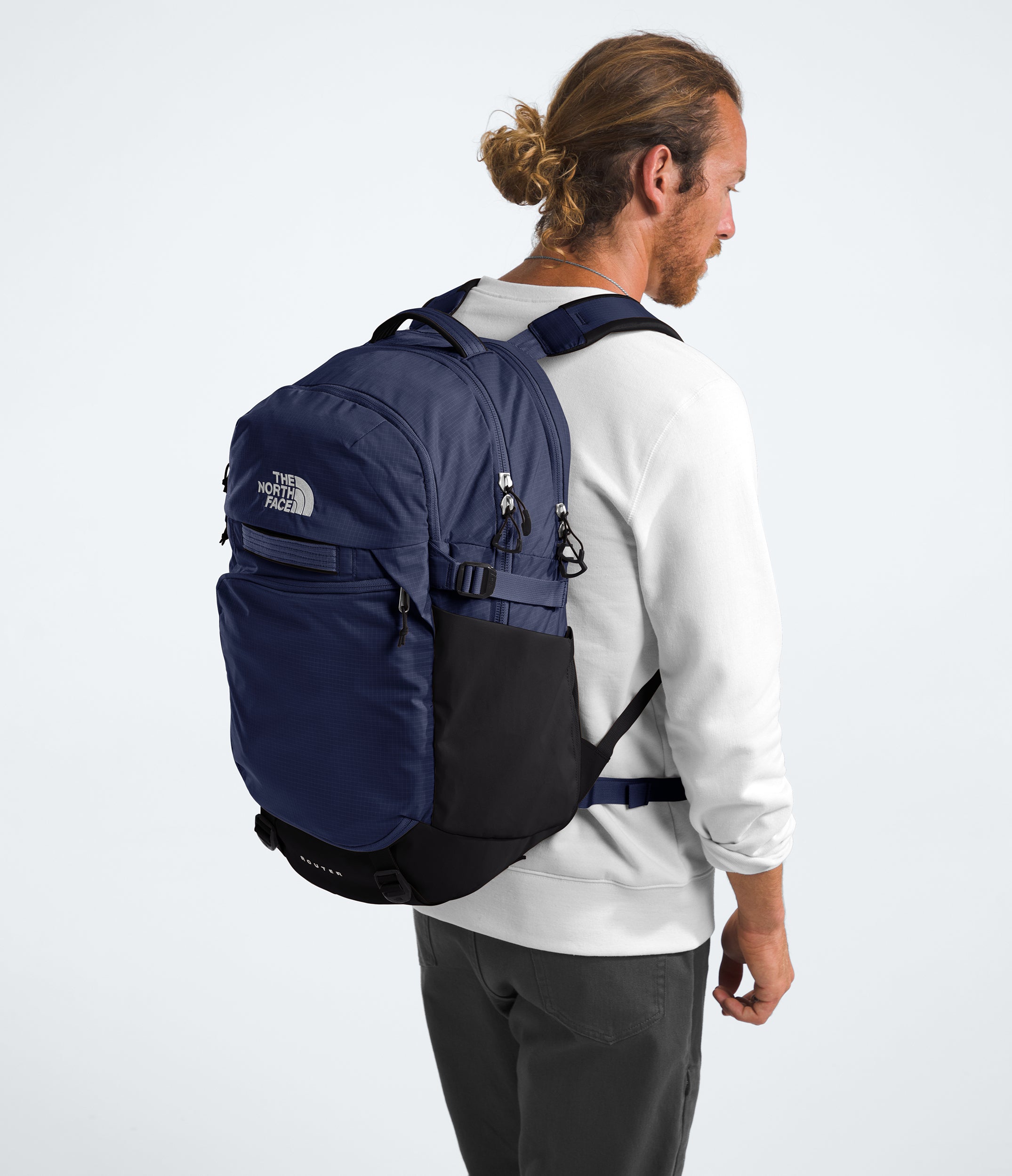 The North Face Router Backpack - Lightweight Laptop Backpack for Men & Women, Water-Resistant Hiking Daypack for Travel, Work & School | Perfect for Commuting, Outdoor Adventures & Daily Use
