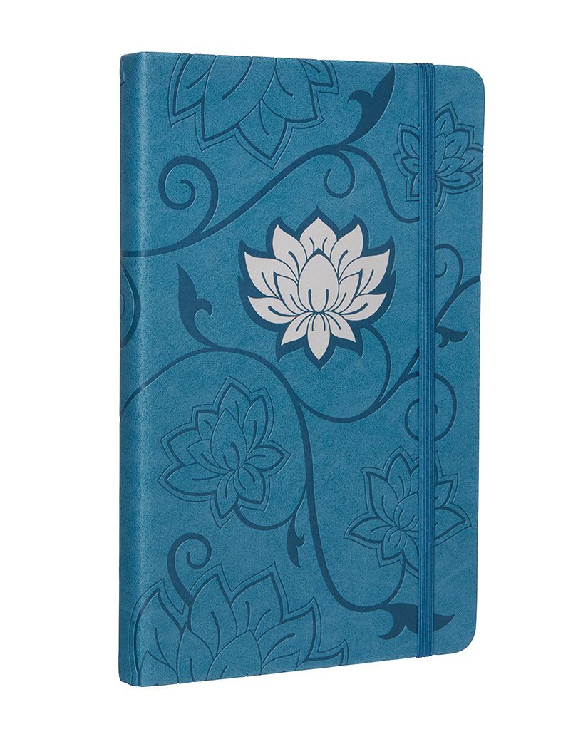 Premium Lotus Hardcover Ruled Journal - A5 Notebook for Writing, Note Taking & Sketching - Perfect Gift for Students, Professionals & Artists - Ideal for School, Office & Creative Projects