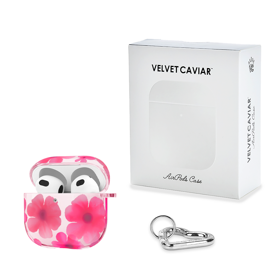Cherry Blossom AirPod Case - Cute Floral Design Protective Cover for Apple AirPods 1/2/3 & Pro - Perfect for Spring, Gifts & Everyday Use