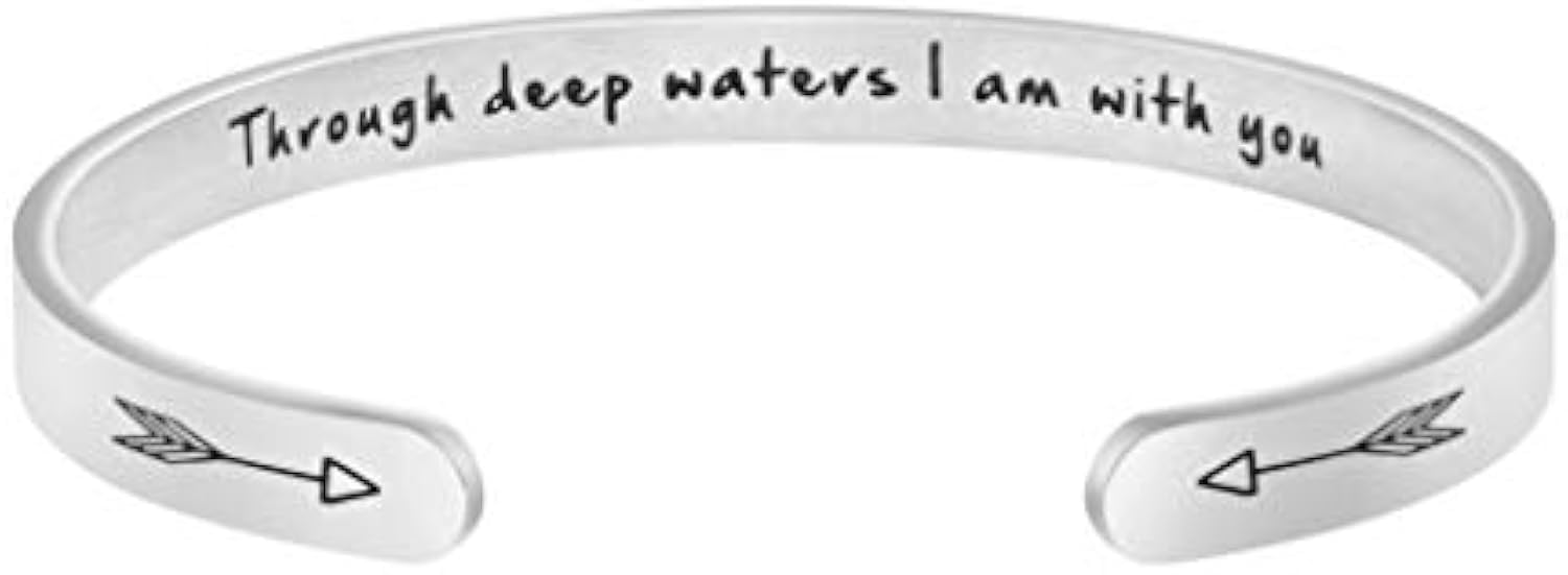 Personalized Hidden Message Cuff Bracelet - Inspirational Gift for Women, Birthday Jewelry with Engraved Quote - Perfect for Anniversary, Mother's Day & Special Occasions
