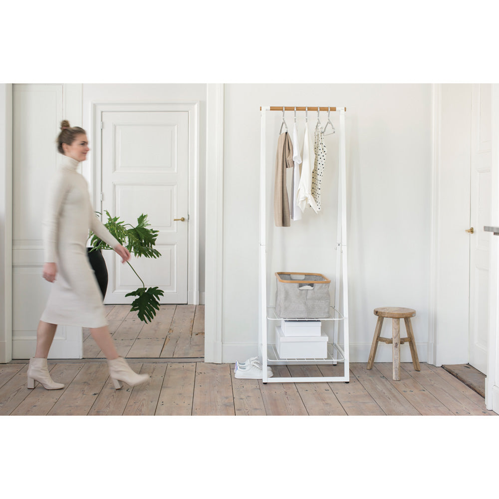 Stylish Linn Clothes Rack for Small & Large Spaces - Perfect for Bedroom, Closet & Laundry Room Organization