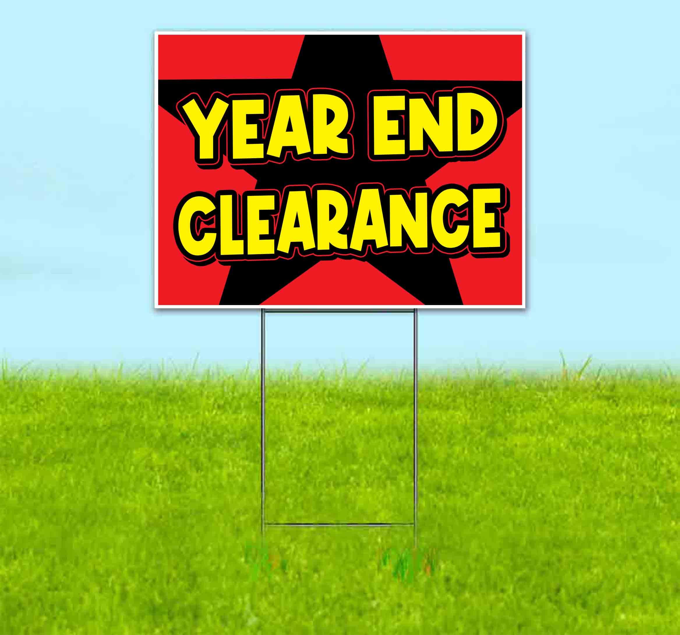 18x24 Inch Yard Sign with Metal Step Stake - Bulk Discounts & Multi-Packs | Durable Outdoor Advertising Sign for Businesses, Events & Political Campaigns | USA Made