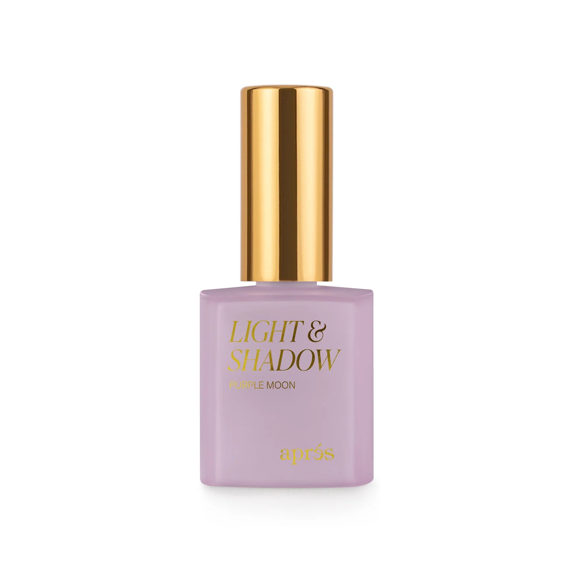 Apres Light & Shadow Sheer Gel Couleur 509 Purple Moon - Semi-Transparent Nail Polish for Natural Look - Perfect for French Manicure, Nail Art & Everyday Wear