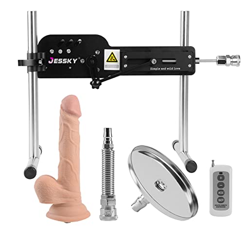 JESSKY Automatic Sex Machine with 3 Attachments - Powerful Adult Love Machine for Couples & Solo Play - Perfect for Bedroom Fun, Spicing Up Relationships & Personal Pleasure