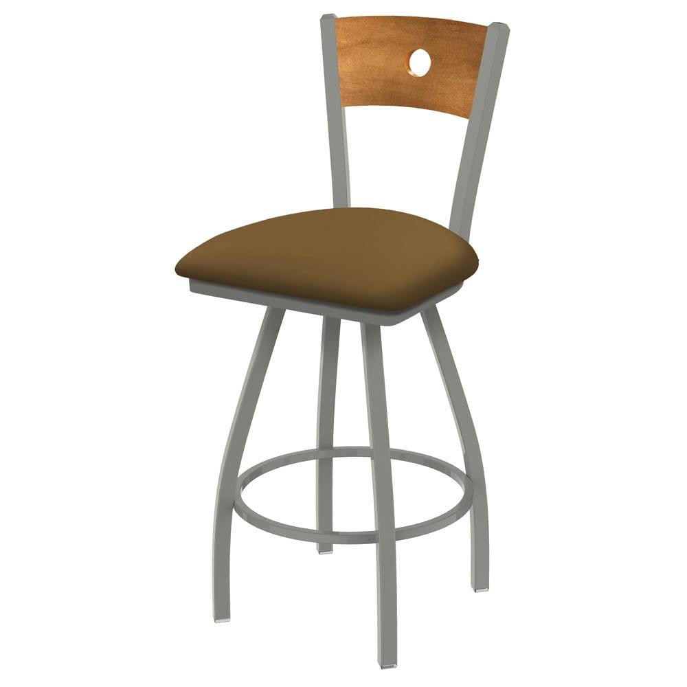 Holland Bar Stool Co. XL 830 Voltaire Swivel Bar Stool - Canter Saddle Seat - 30
