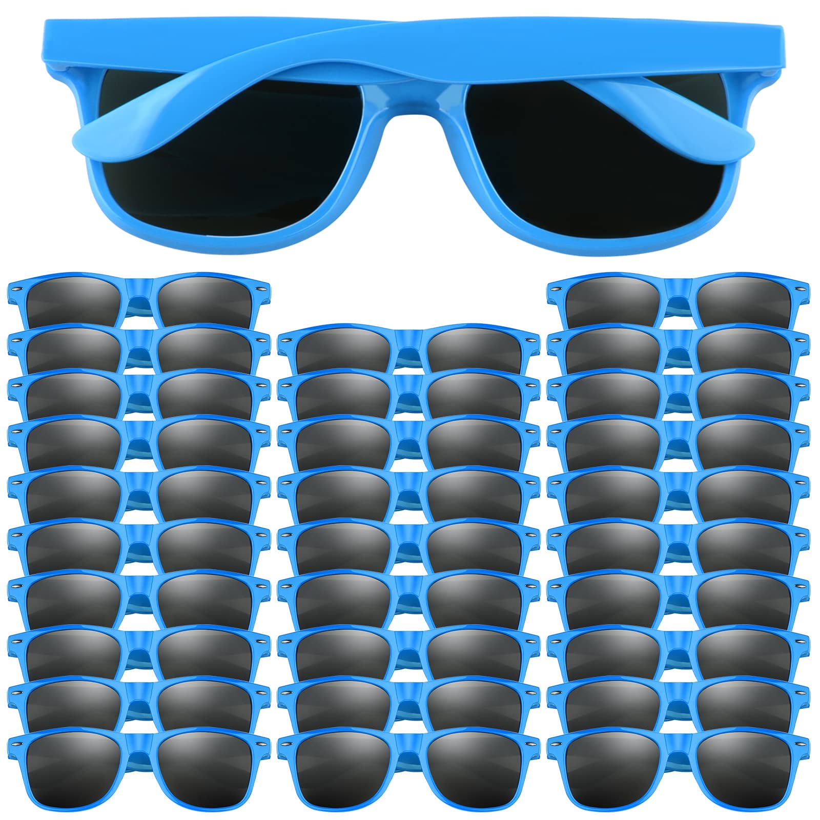 FEPITO Kids Party Sunglasses Bulk Pack - Fun Birthday Party Favors & Supplies for Boys and Girls - Perfect for Birthday Parties, Pool Parties, and Summer Events