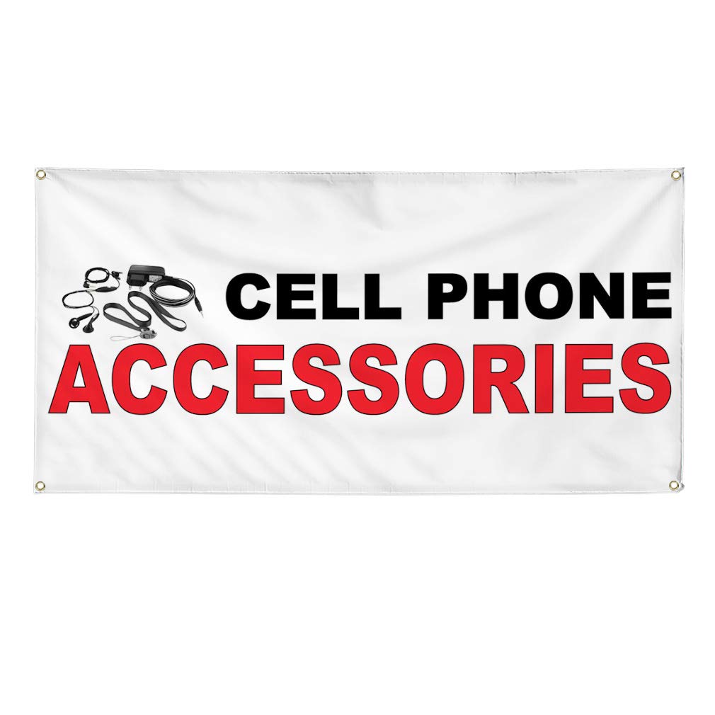 Vinyl Banner - Multiple Sizes (60x144 Inches) | Weatherproof Outdoor Yard Signs with 10 Grommets | Black & Red Industrial-Grade Material | Perfect for Retail Stores, Events, and Business Advertising