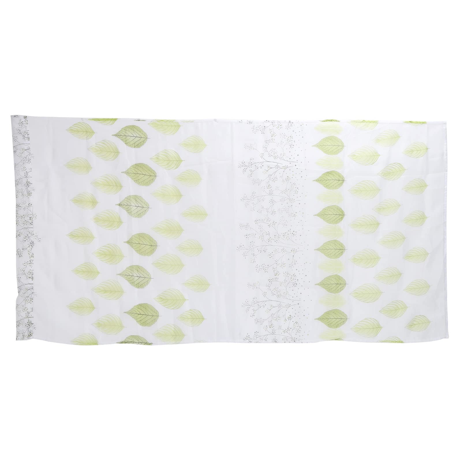 Haofy Leaf Tree Pattern Sheer Curtains - Breathable Polyester Window Drapes for Balcony, Bedroom & Living Room - Elegant Home Decor for Natural Light & Privacy
