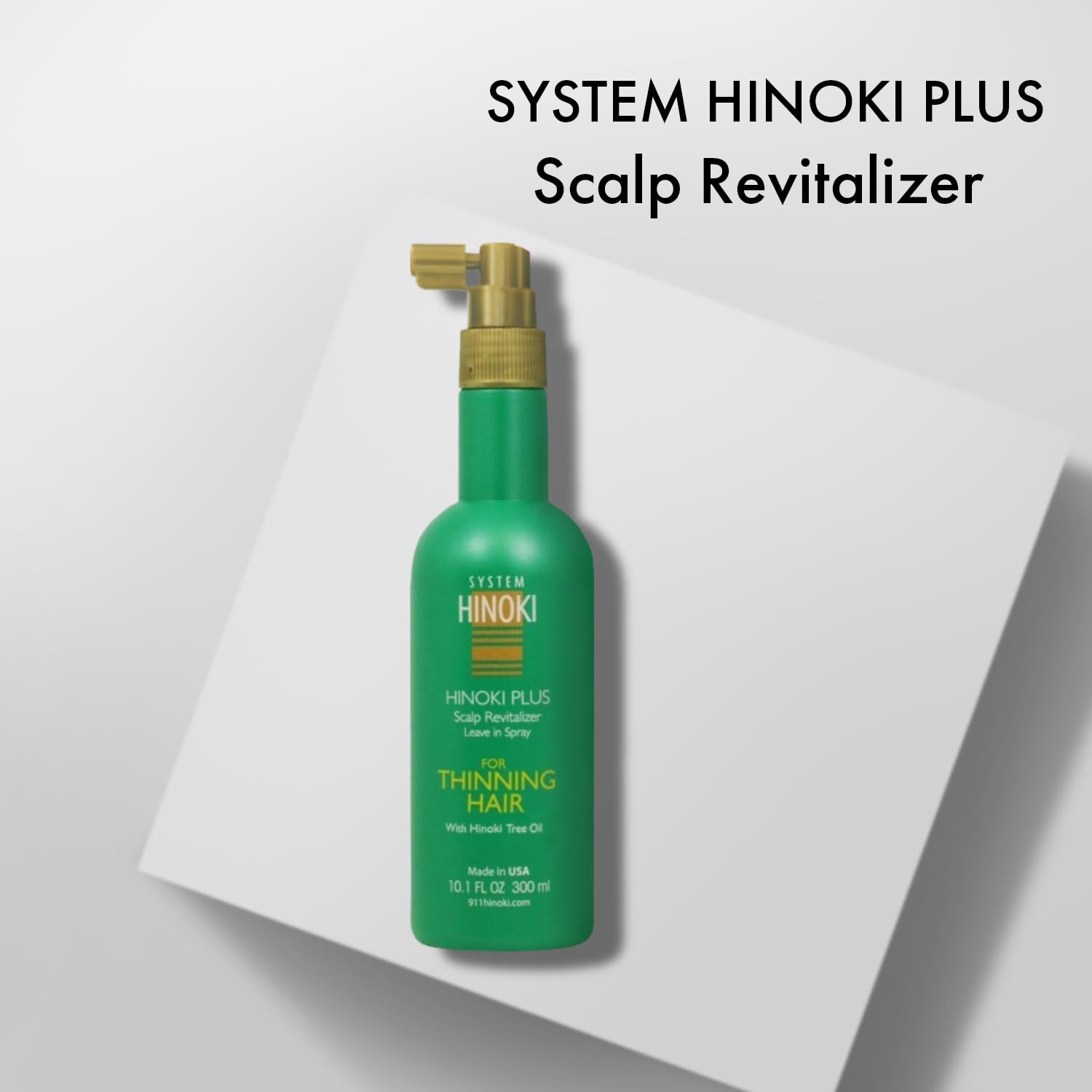 Hayashi Hinoki Plus Treatment - 10.1 Fl Oz Natural Wood Care Oil for Furniture & Cutting Boards | Restores & Protects Wood Surfaces | Perfect for Kitchen, Dining Room & Outdoor Furniture Maintenance