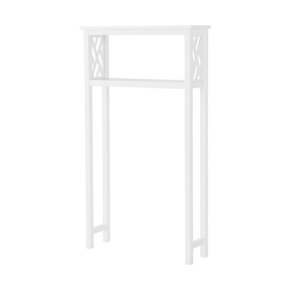 Alaterre Coventry Bathroom Over Toilet Storage Shelf - White 27