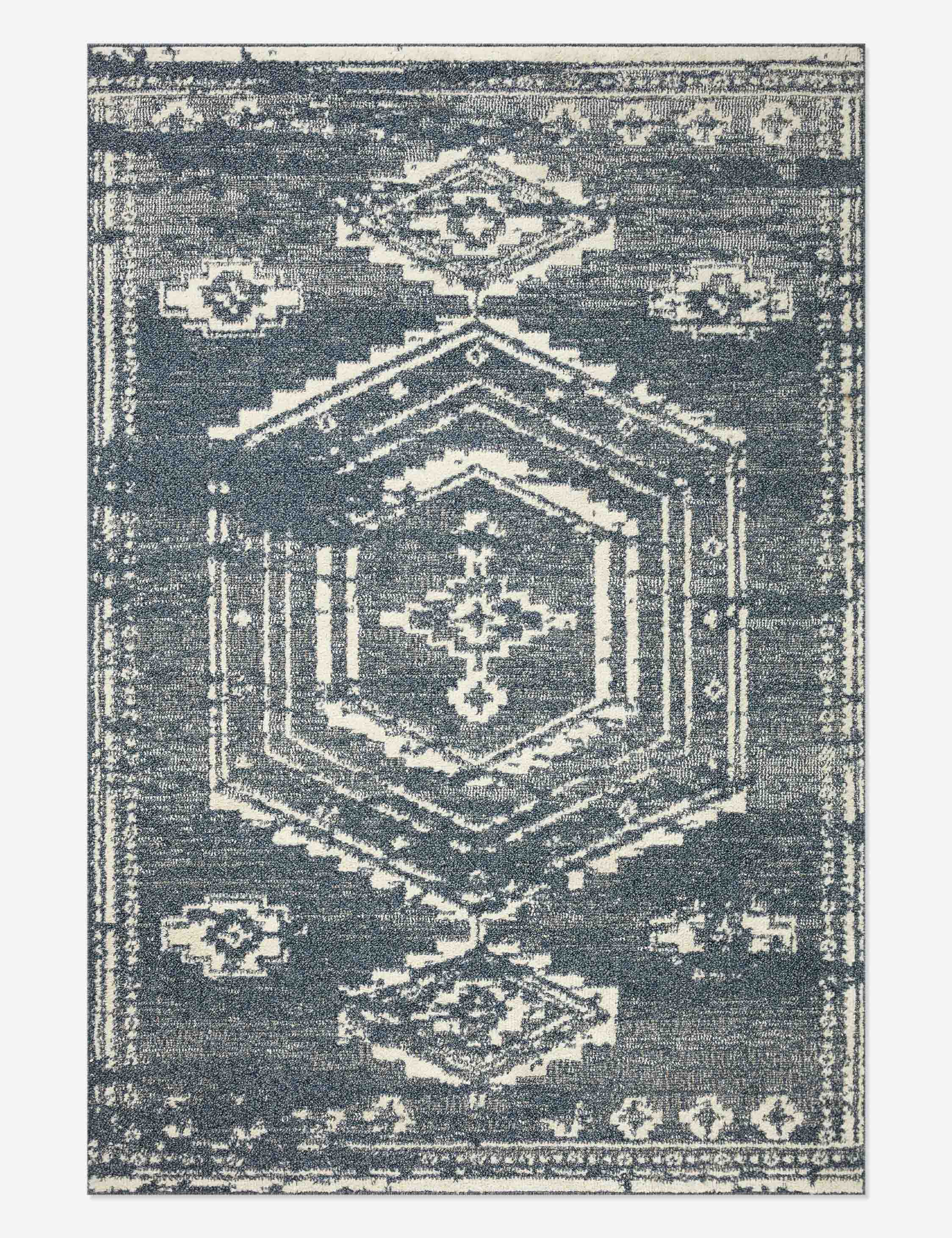 Gigi Rug by Magnolia Home by Joanna Gaines x Loloi - Soft Bohemian Area Rug for Living Room, Bedroom & Home Decor