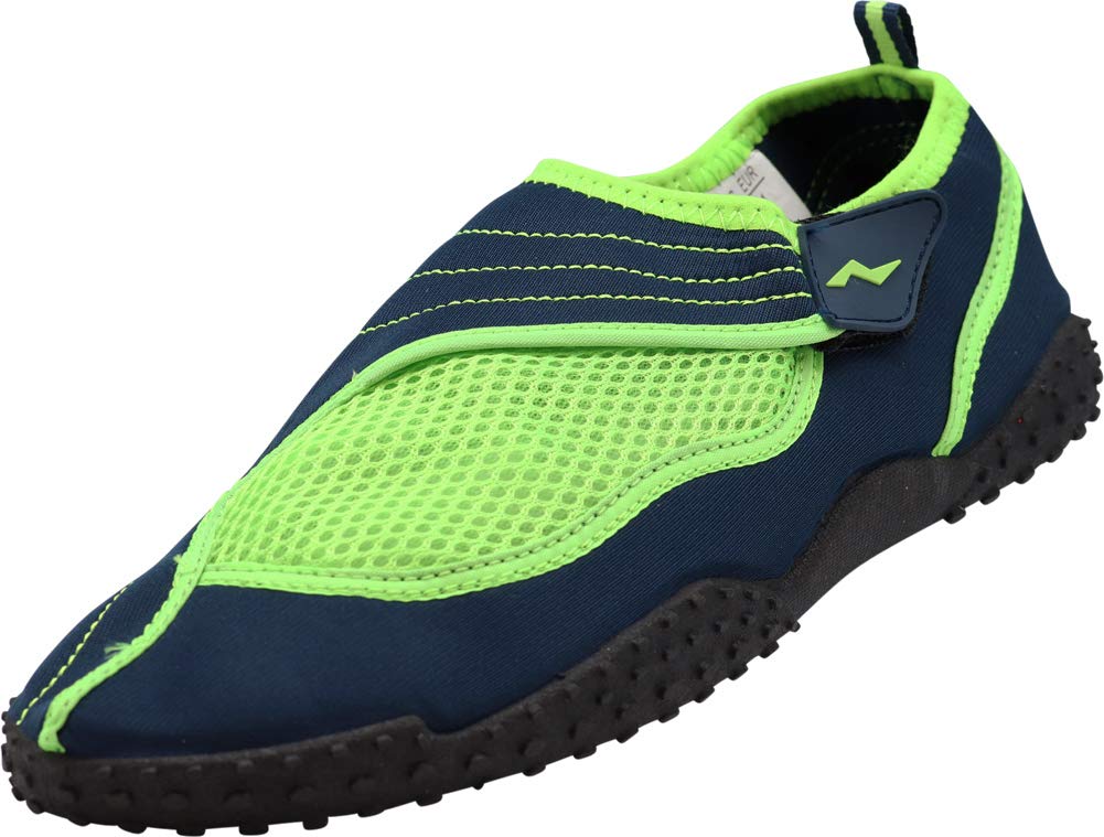 NORTY Wave Aqua Sock Water Shoes for Men - Quick-Dry Swim & Beach Shoes with Non-Slip Sole - Lightweight Water Socks for Swimming, Surfing, Kayaking & Outdoor Water Activities