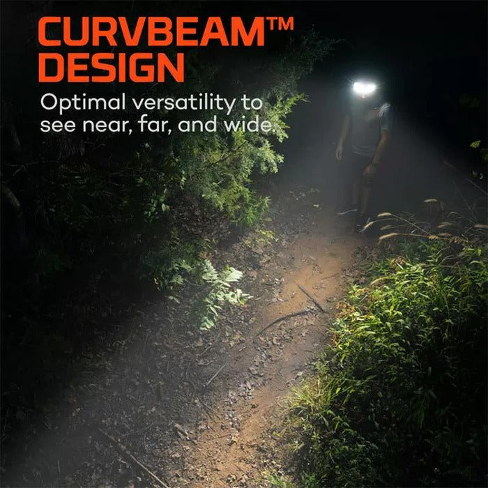 Nebo Curvbeam 600 Flex Rechargeable LED Flashlight - Waterproof, Durable & Bright for Camping, Hiking, Emergency & Outdoor Adventures