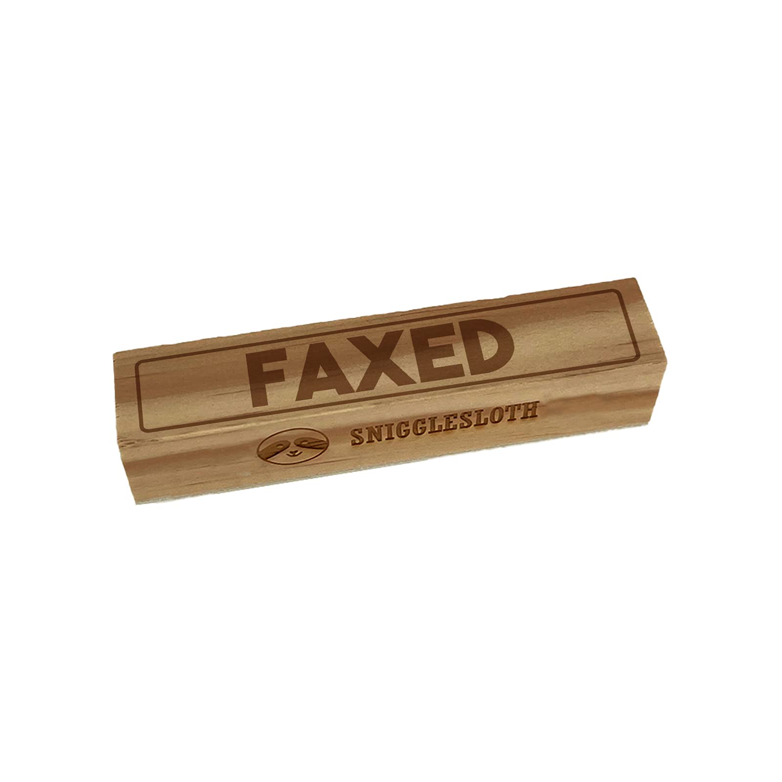 Small 2.50in Rectangle Rubber Stamp for Office Filing, Crafting & Document Stamping - Perfect for Business Records, DIY Projects & Paper Crafting