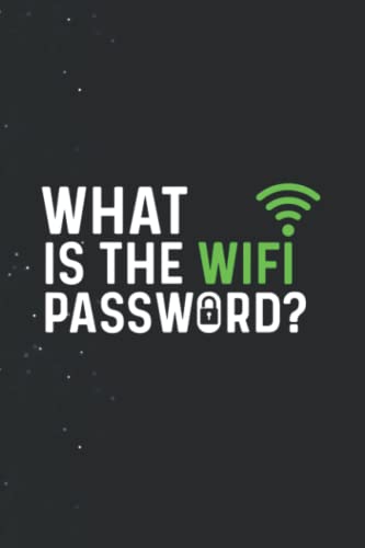 WiFi Password Log Book - Internet & Computer Password Organizer - College Ruled Notebook 6