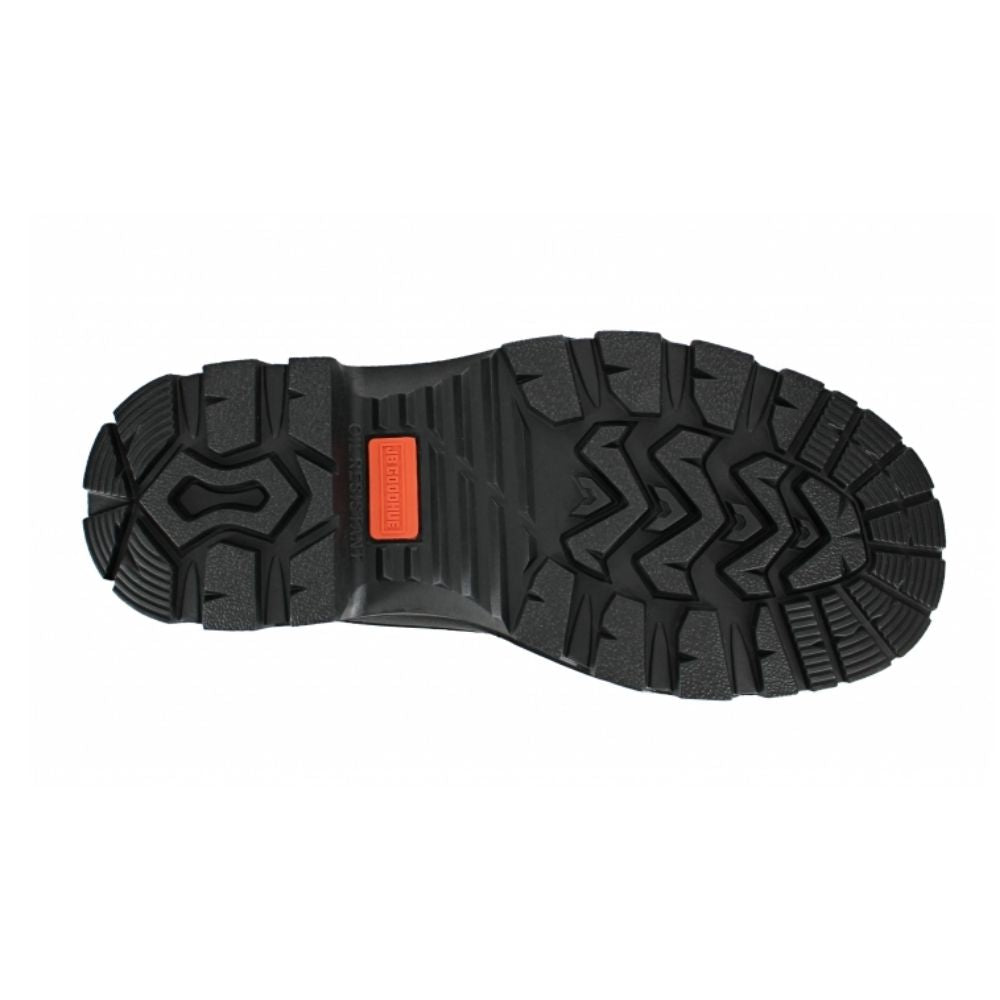 JB Goodhue Ricochet 12102 Men's Steel Toe Work Boots with External Metatarsal Guard - Durable Safety Footwear for Construction, Warehouse & Industrial Work