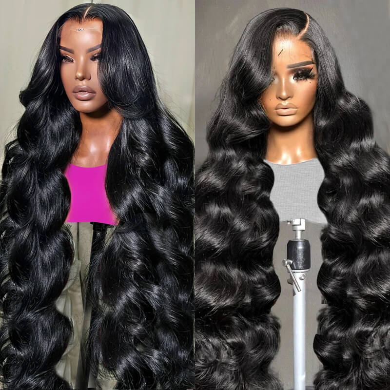 Eullair 13x4 HD Lace Full Frontal Wig - Invisible Lace Closure Wig for All Skin Tones & Hair Textures | New Arrival Human Hair Wig | Perfect for Daily Wear, Parties & Special Occasions