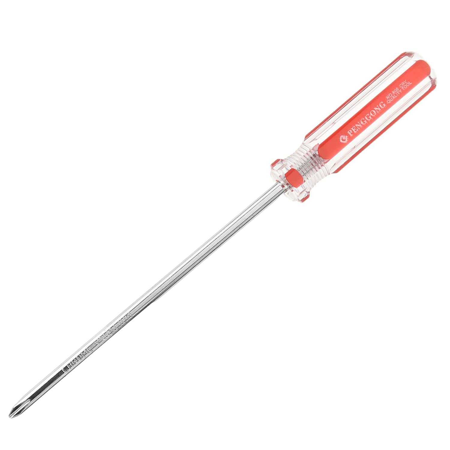 Utoolmart 6mm Phillips Screwdriver with Magnetic Cross Head Tip - 150mm 45# Steel Shaft & 85mm Ergonomic Plastic Handle - Perfect for Home Repair, DIY Projects & Crafts (1-Piece) - Ideal for Electronics Assembly, Furniture Fixing & Small Appliance Maintenance