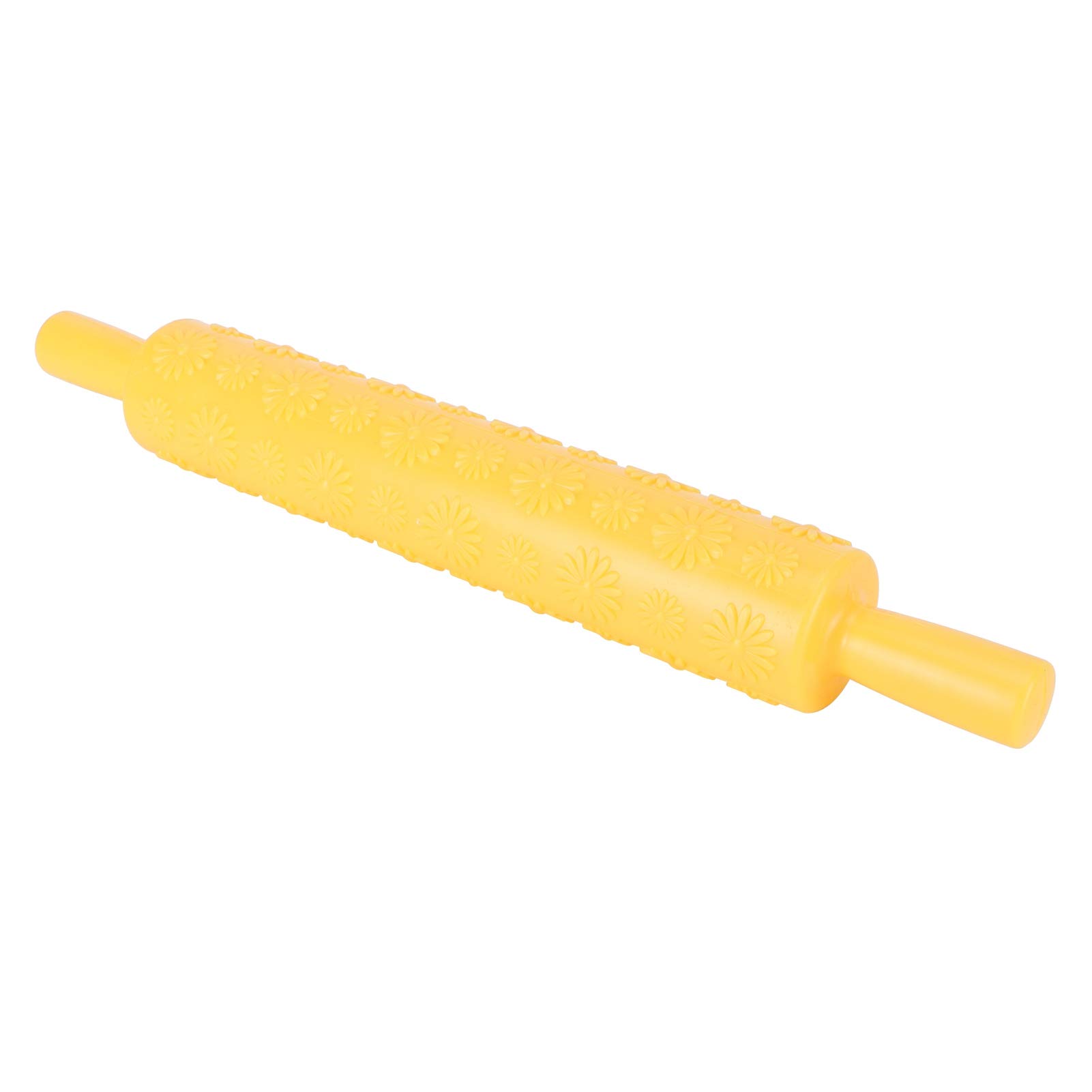 Dough Roller & Embossing Rolling Pin - Durable Stainless Steel Baking Tool for Cakes, Cookies, Pastry - Perfect for Home Baking, Wedding Cake Decorating & DIY Crafts