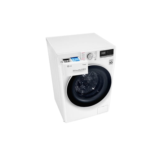LG 9kg Front Load Washing Machine with Steam Function - Energy Efficient, Quiet Operation for Laundry Room, Apartment & Small Spaces