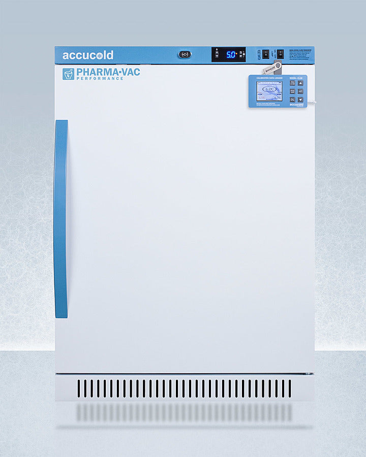 Accucold 6 Cu.Ft. ADA Compliant Vaccine Refrigerator with Digital Temperature Control - Perfect for Medical Clinics, Pharmacies, and Laboratory Storage