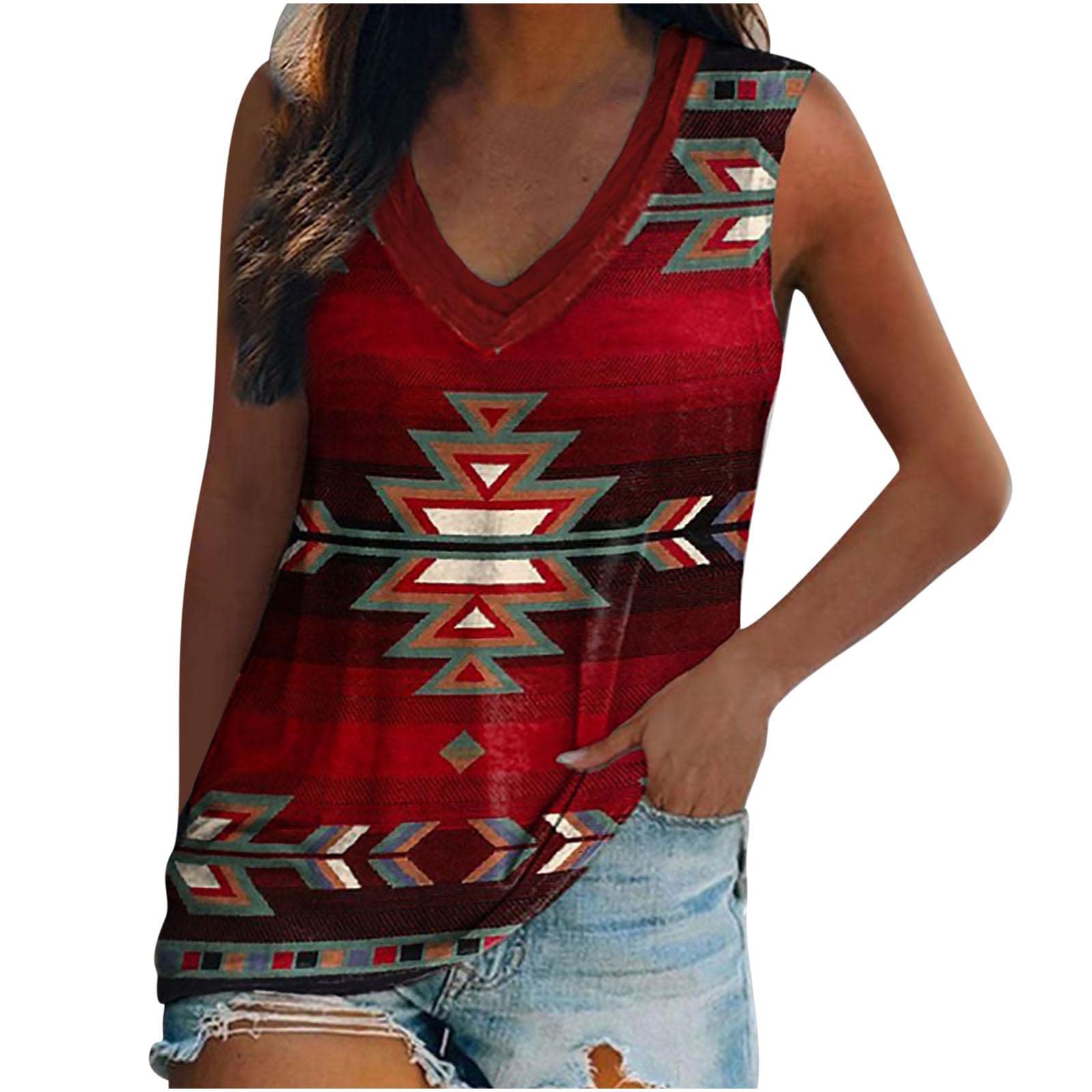2024 Women's Summer Swing Tank Tops - Sleeveless Loose Fit Casual & Workout Tops with Side Split | Perfect for Yoga, Beach Wear & Everyday Fashion