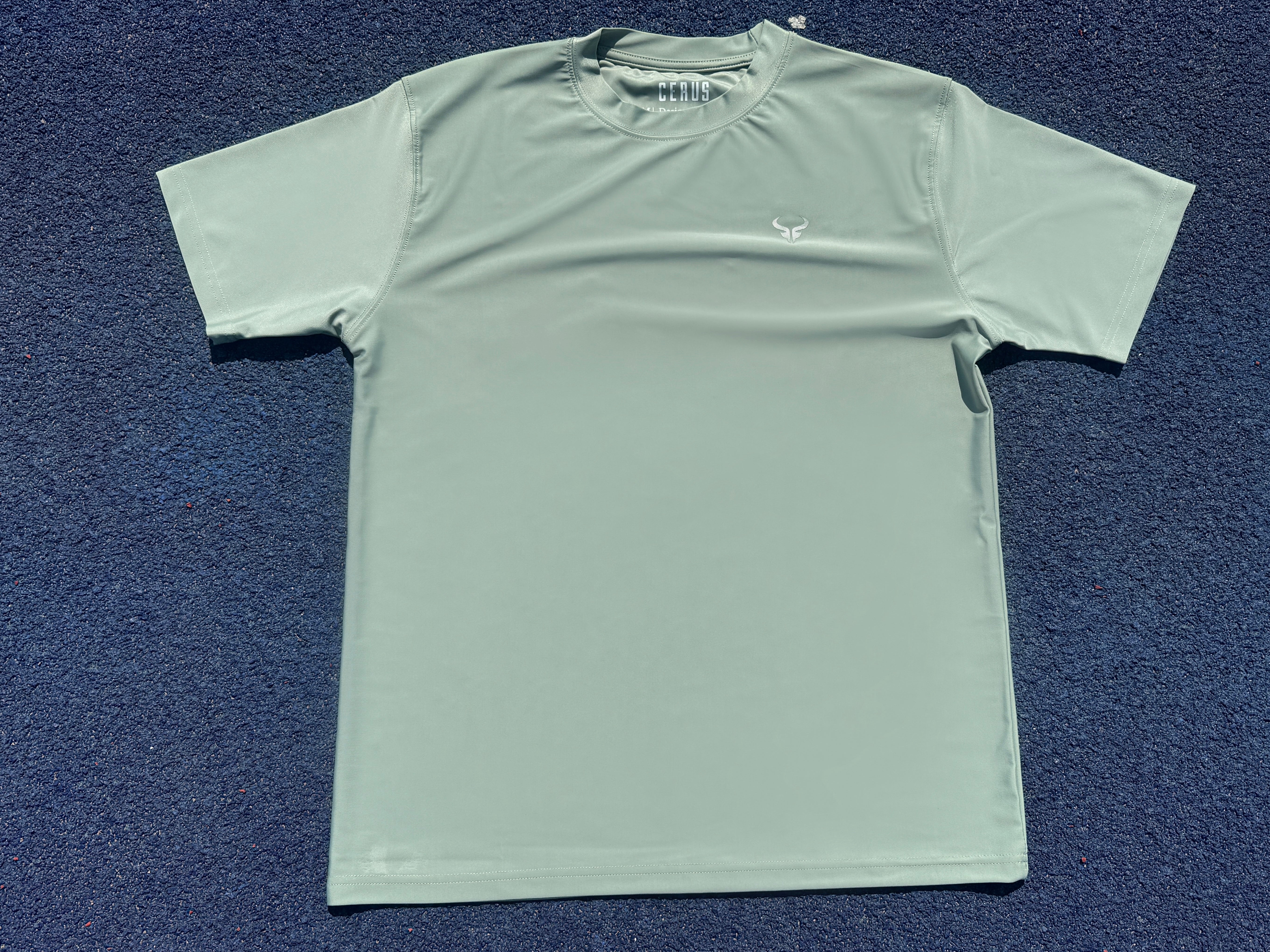 Cerus Mint Titan Men's T-Shirt - Premium Cotton Comfort Fit Tee for Casual Wear & Gym Workouts