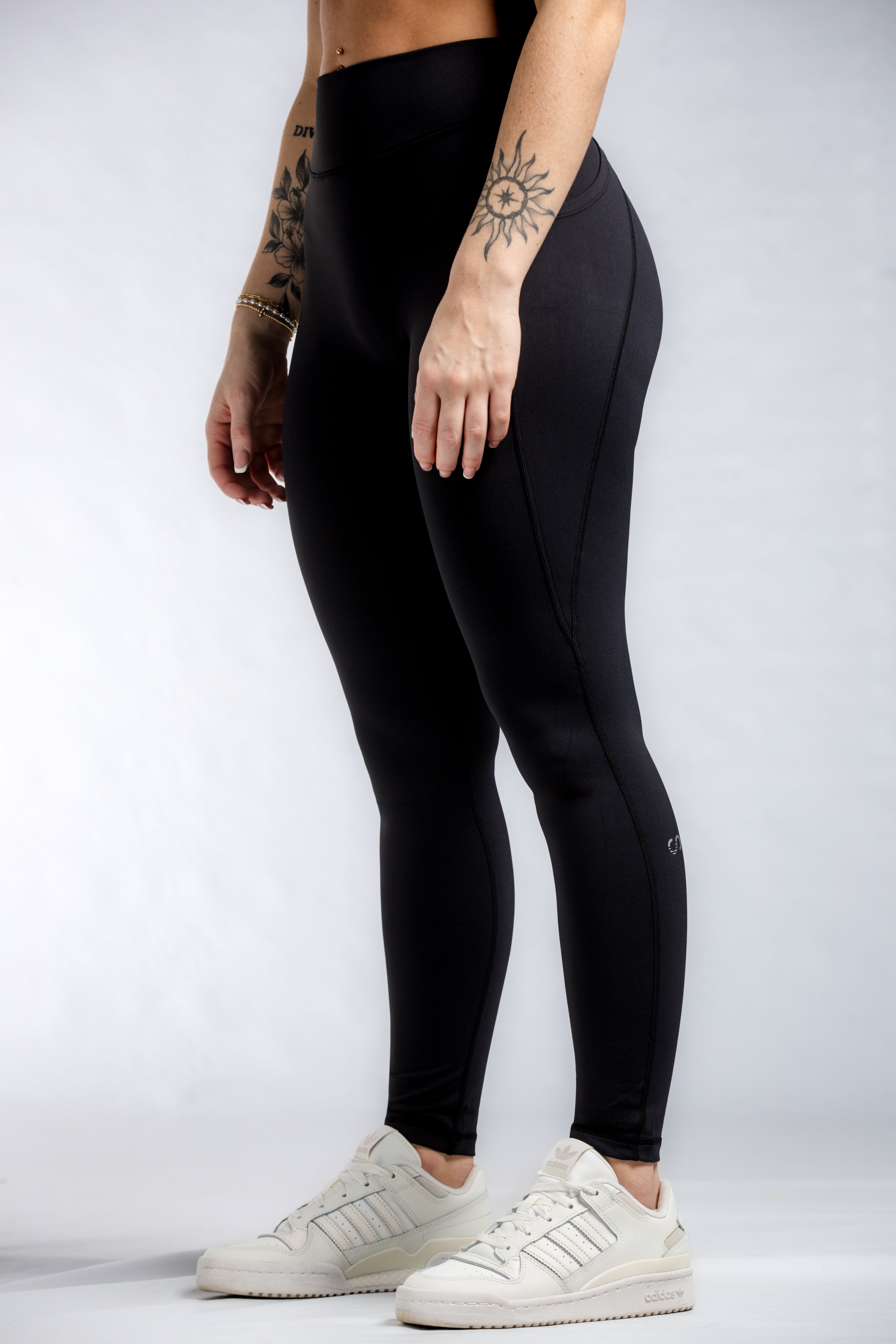 Premium High-Waisted Black Leggings with Pockets & Scrunch Butt - Yoga Pants for Women, Workout, Running & Lounge Wear