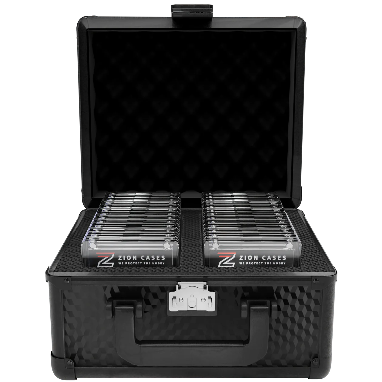 Zion Case Slab Case 2 Row - Premium Baseball Card Protector for Collectors - Perfect for Displaying & Storing Valuable Trading Cards
