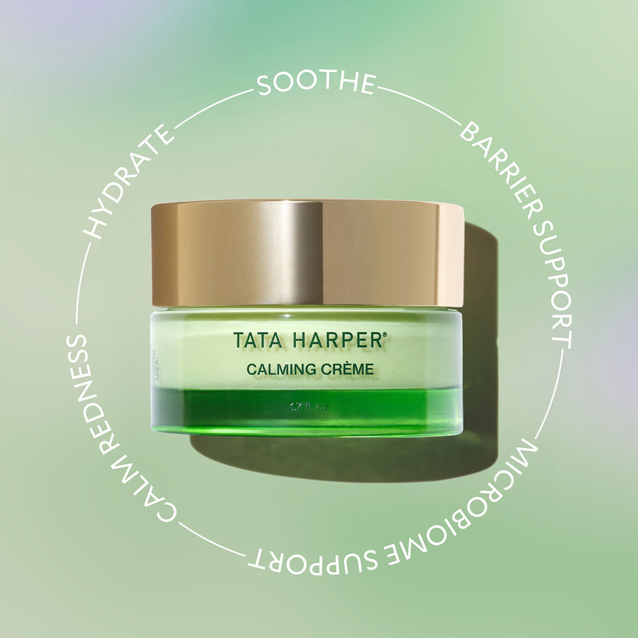 Tata Harper Calming Crème - Soothing Face Moisturizer for Sensitive Skin | Hydrating & Anti-Redness | Perfect for Daily Skincare Routine & Post-Treatment Care