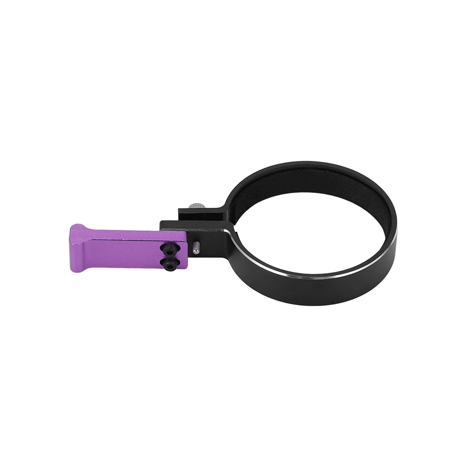 Entail CNC Processed Anti-Scratch Adjustable Angle RC Transmitter Steering Wheel Trigger for SCX10 (Purple) - Perfect for RC Car Racing, Crawling & Off-Road Adventures