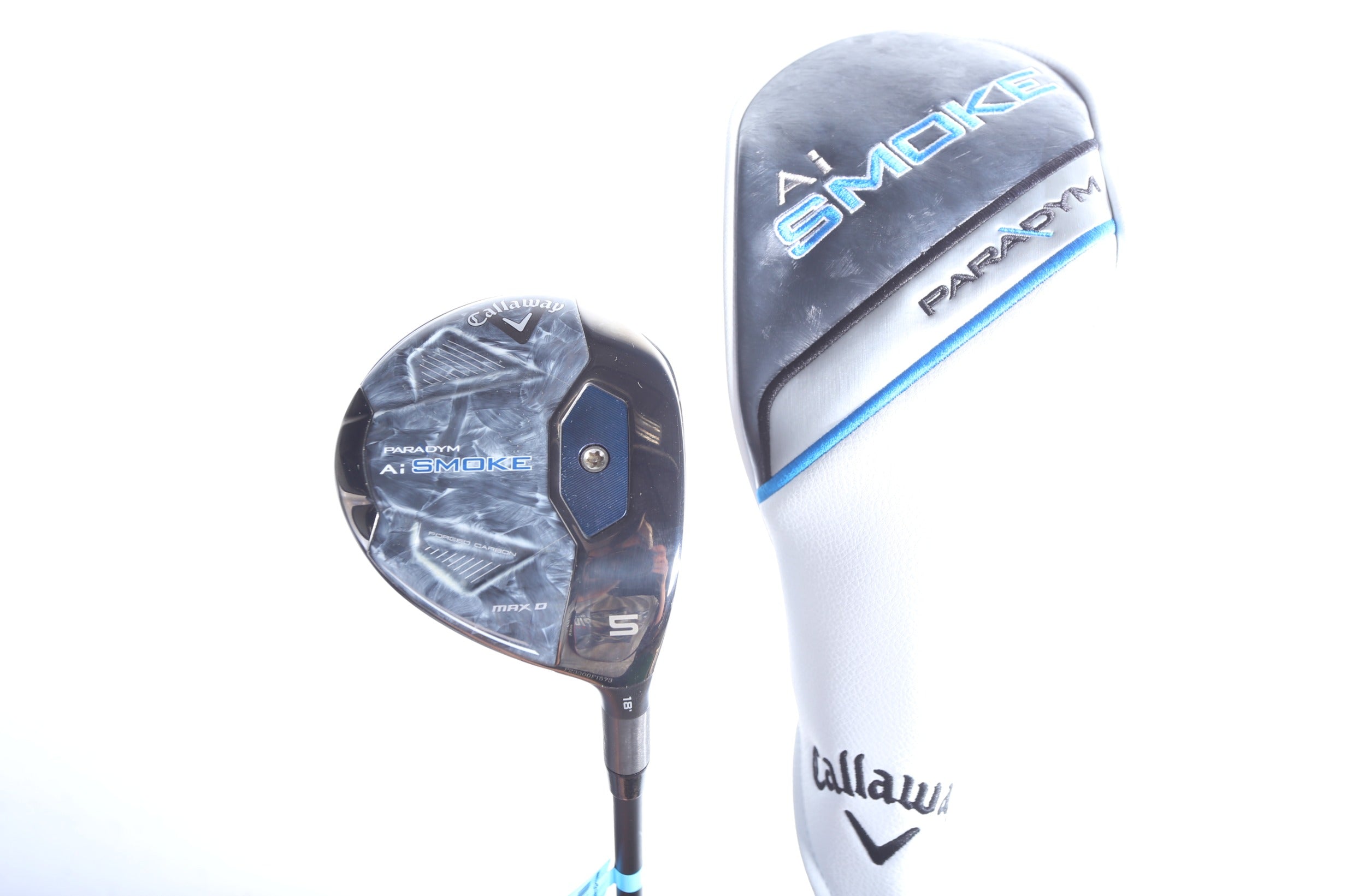 Used Callaway Paradym Ai Smoke MAX D 5 Wood Golf Club - Right Handed 18° Ladies Flex - Perfect for Women Golfers on Fairway Shots & Long Approaches