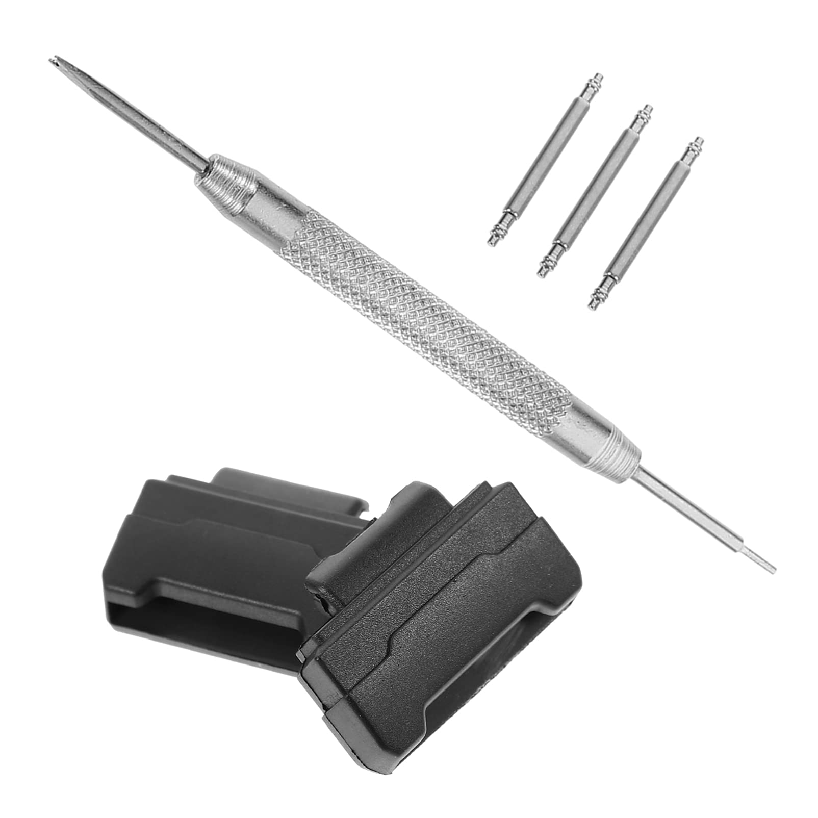 Hemobllo Watch Strap Adjustment Kit - 1 Set Strap Adapter, Watch Band Repair Tools, Bracelet Adjuster with Convex TPU for Watch Accessories | Perfect for DIY Watch Repair, Band Replacement & Watch Maintenance