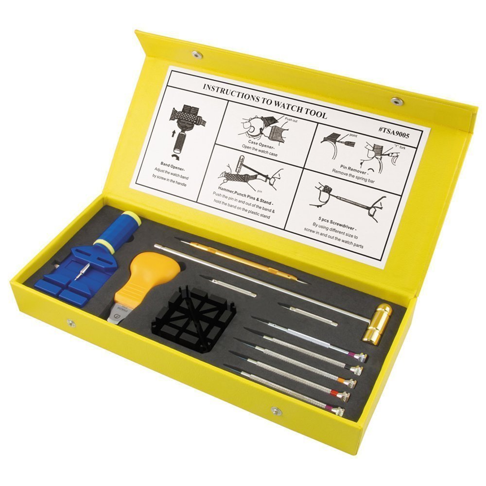 Invicta Watch Repair Kit - Professional Watch Tool Set for Battery Replacement, Band Adjustment & Maintenance - Perfect for Watch Enthusiasts & DIY Repairs at Home or Workshop