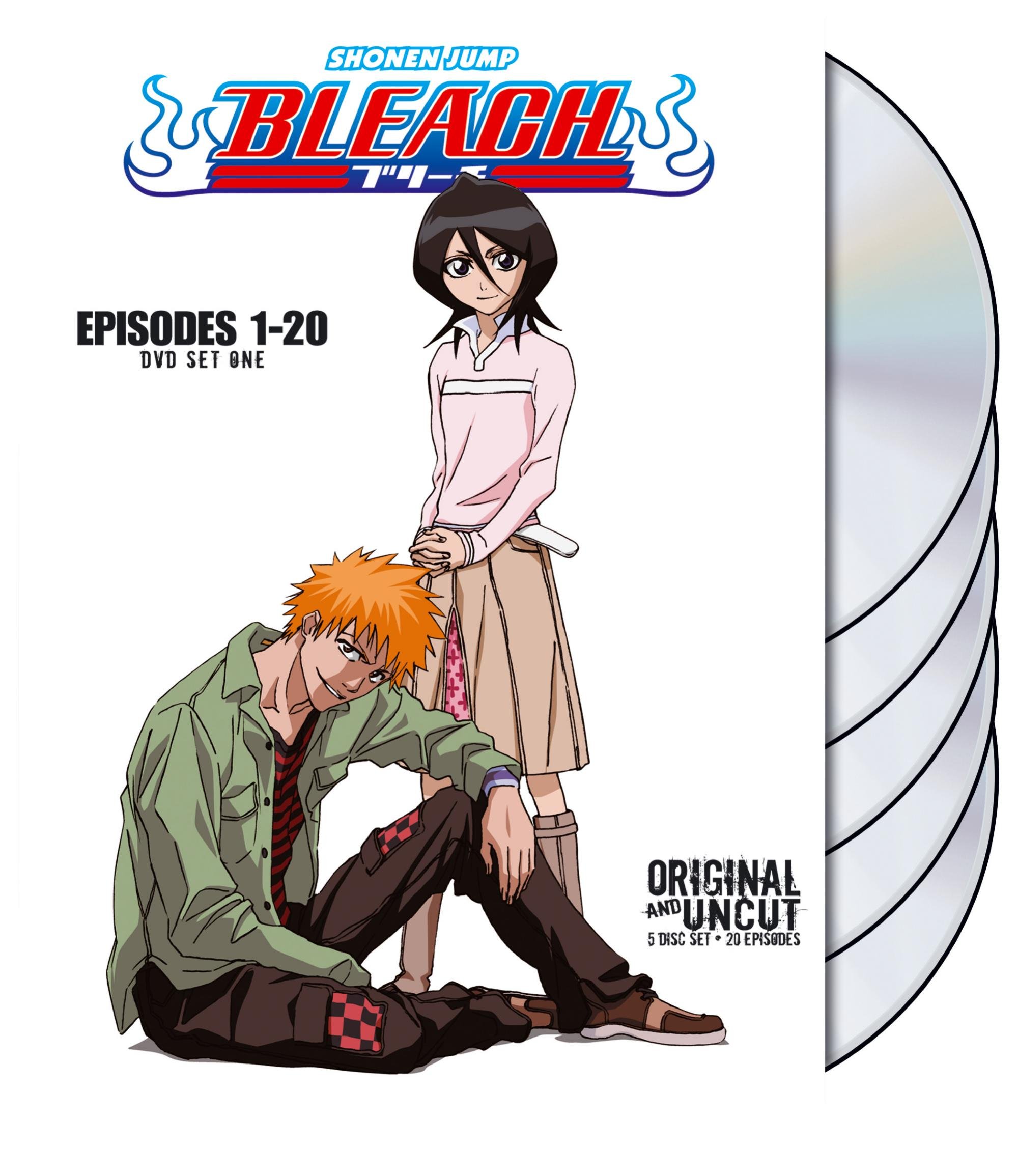 Bleach Uncut: Complete Box Set 1 - Anime DVD Collection | Perfect for Fans & Collectors | Great for Binge-Watching & Gift Giving