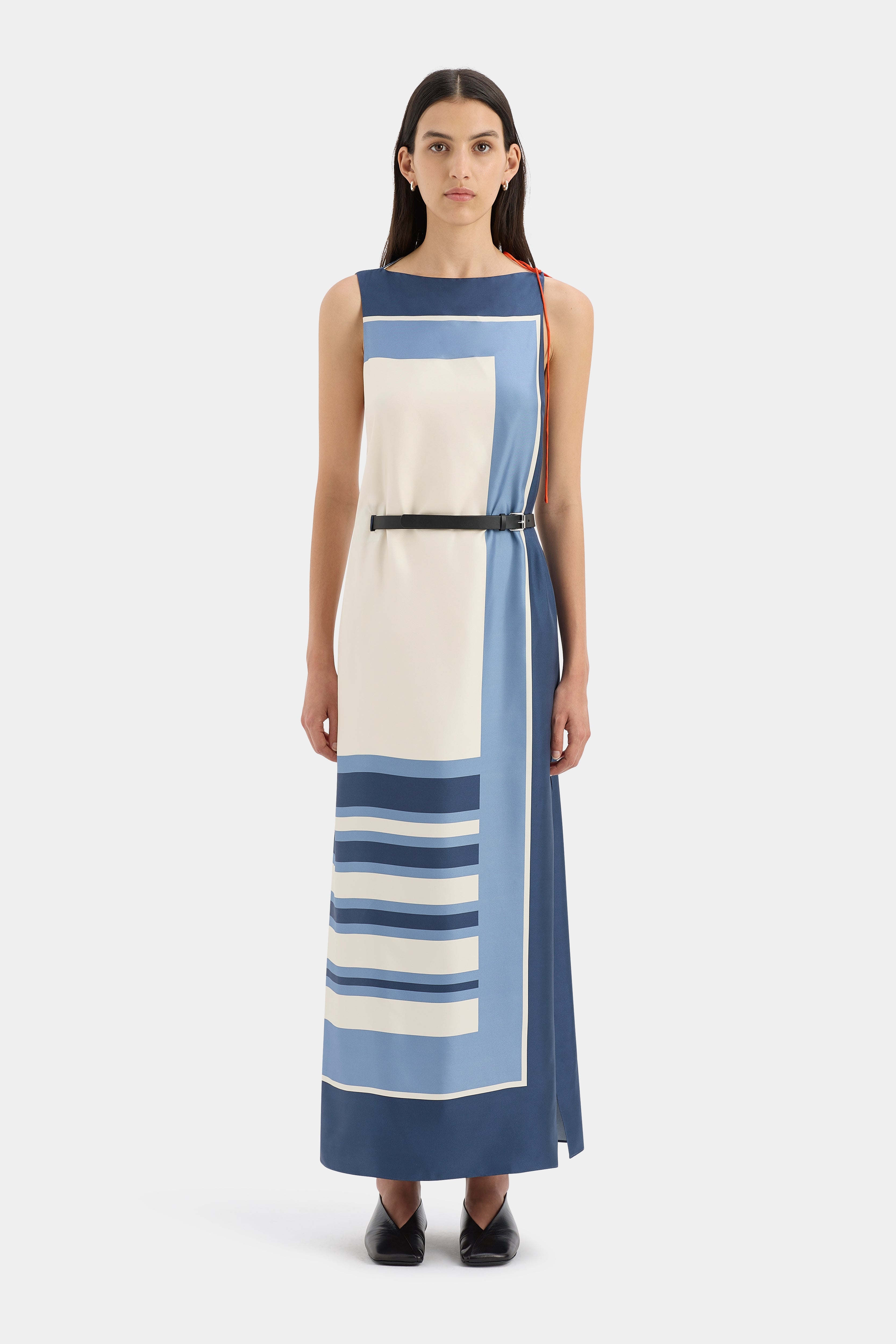 Stylish Dazed Belted Dress for Women - Elegant Waist-Defining Midi Dress for Parties, Dates & Office Wear
