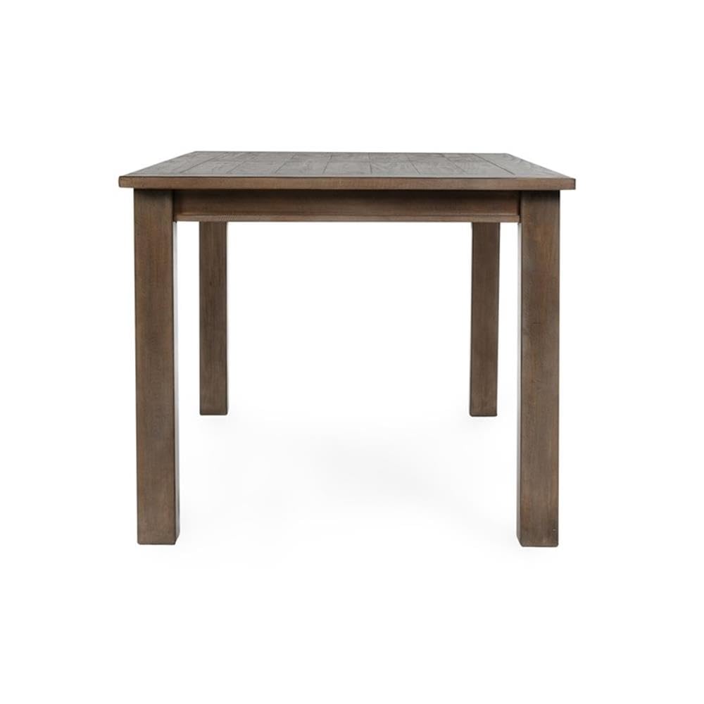 KOSAS Driftwood Dining Table - Desert Gray Finish | Rustic Farmhouse Style for Dining Room & Kitchen | Perfect for Home Decor & Entertaining