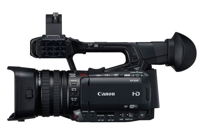 Canon XF205 HD Professional Camcorder - 4K UHD Video Camera with 20x Optical Zoom, Dual Pixel AF & 3G-SDI Output for Wedding Filming, Live Streaming and Documentary Production
