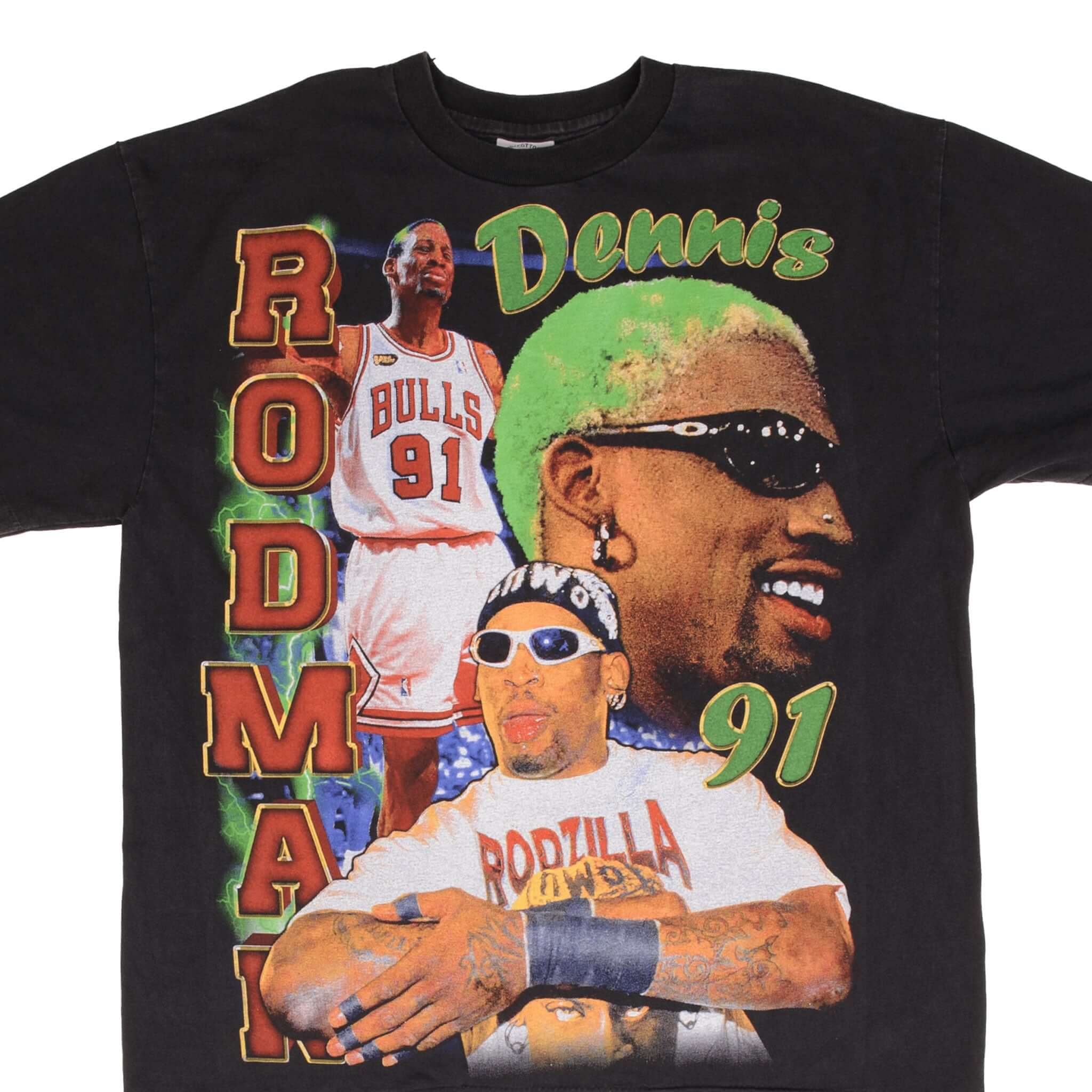 Vintage NBA Dennis Rodman Chicago Bulls 