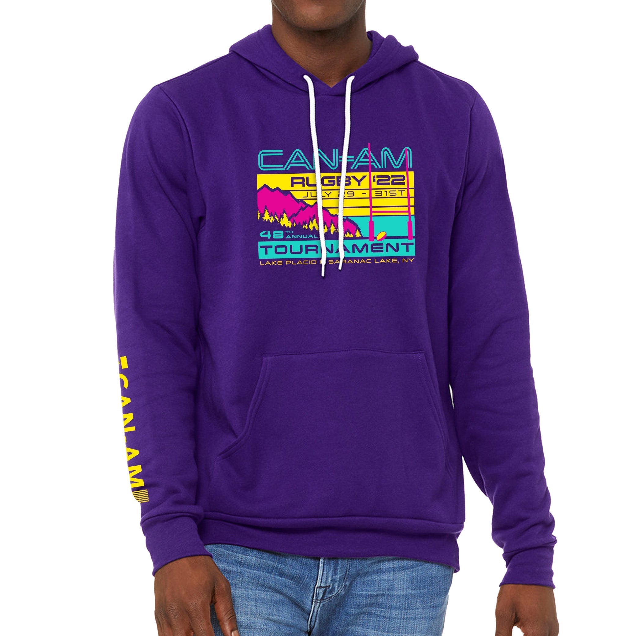 Can Am 2022 Tournament Hoodie - Men's & Women's Pullover Sweatshirt - Comfortable Athletic Wear for Golf, Sports & Casual Outfits