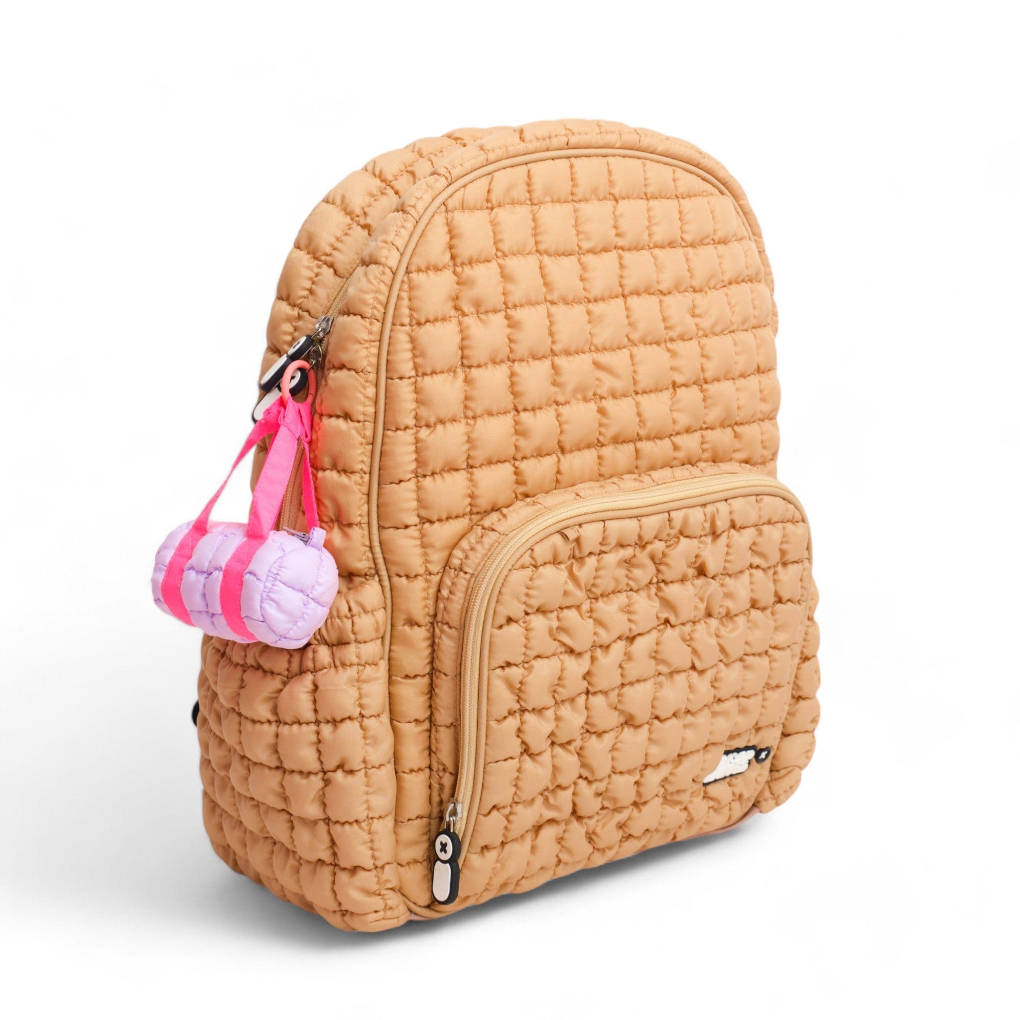 Boba Small Backpack for Women & Teens - Lightweight Mini Backpack Purse for School, Travel & Daily Use | Sand Color Fashion Accessory