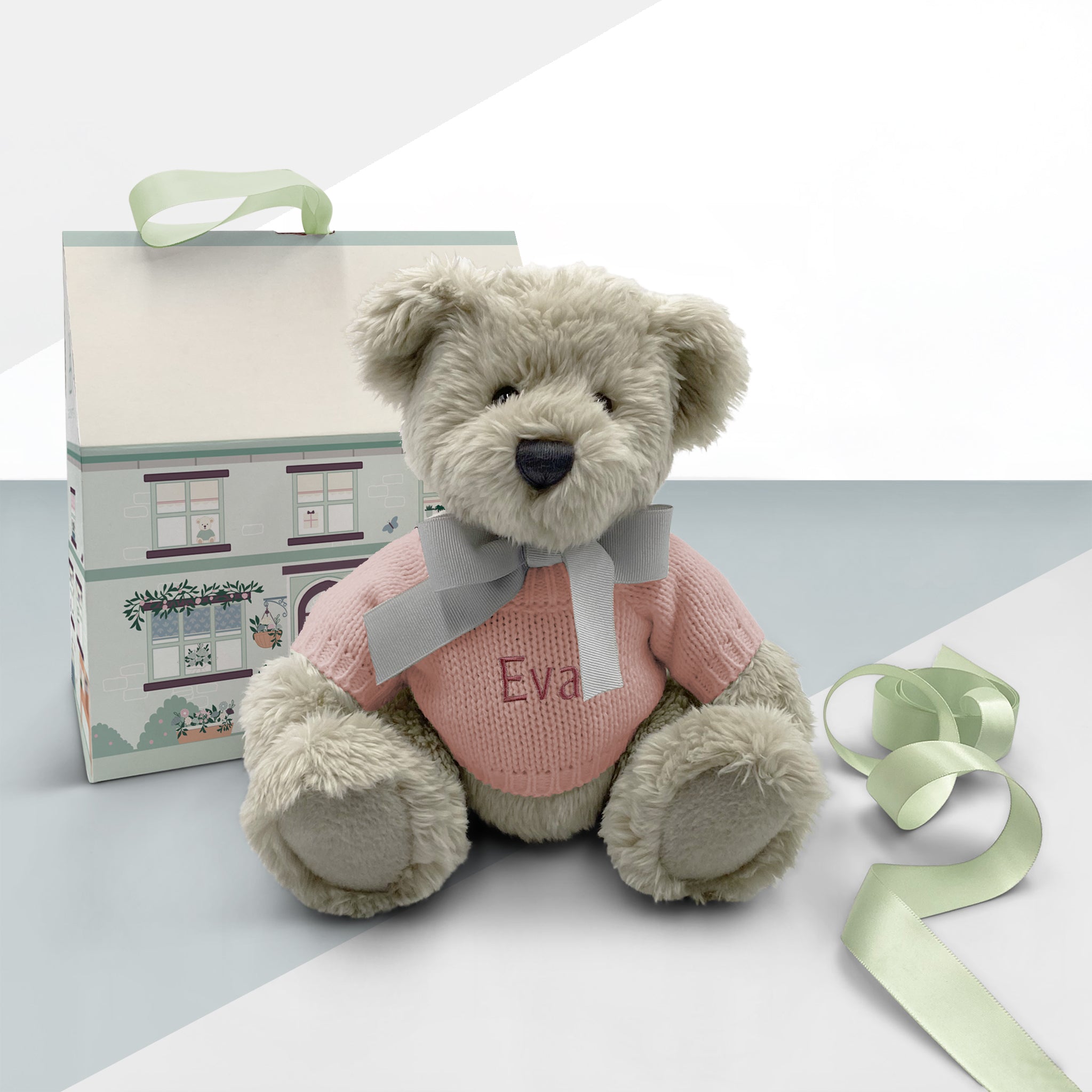 Custom Personalized Berkeley Bear Plush Toy - Pink Stuffed Animal for Gifts, Collectibles & Home Decor | Perfect for Birthdays, Anniversaries & Graduation Presents
