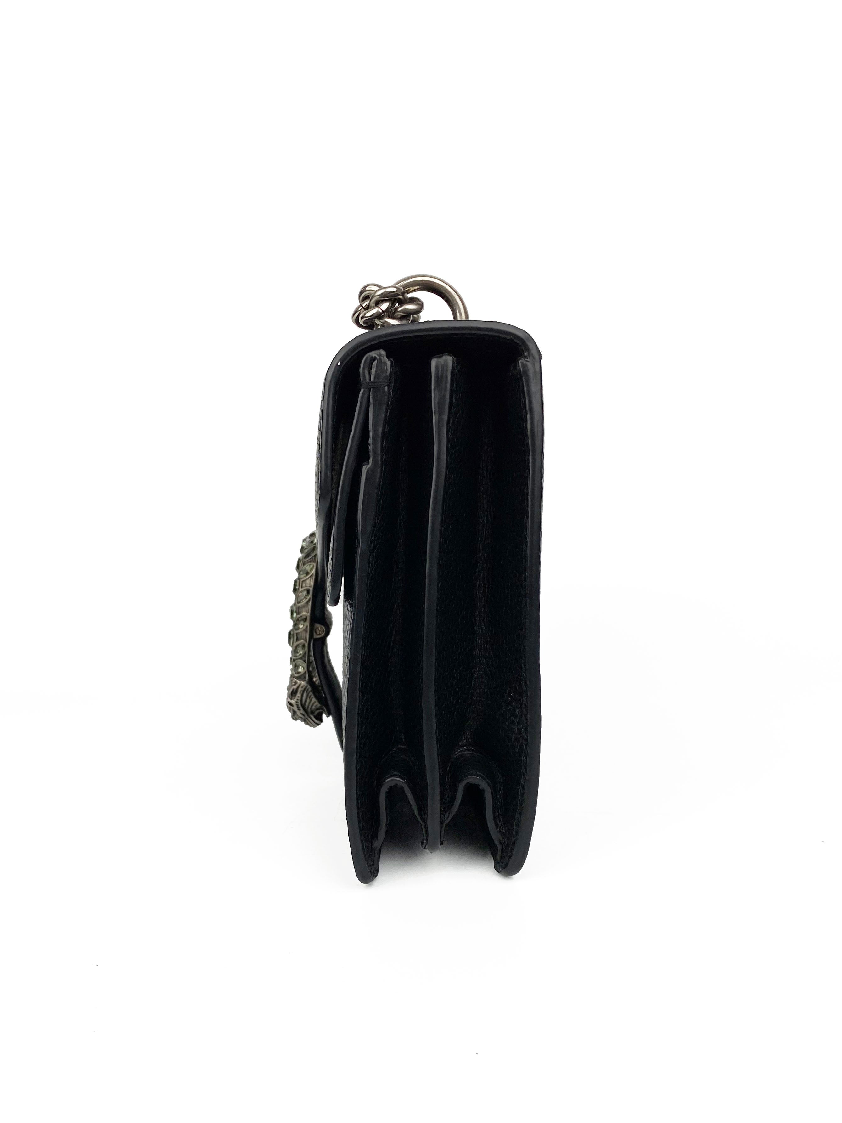 Gucci Small Black Dionysus Bag - Luxury Shoulder Bag for Women, Perfect for Parties, Dates & Evening Events