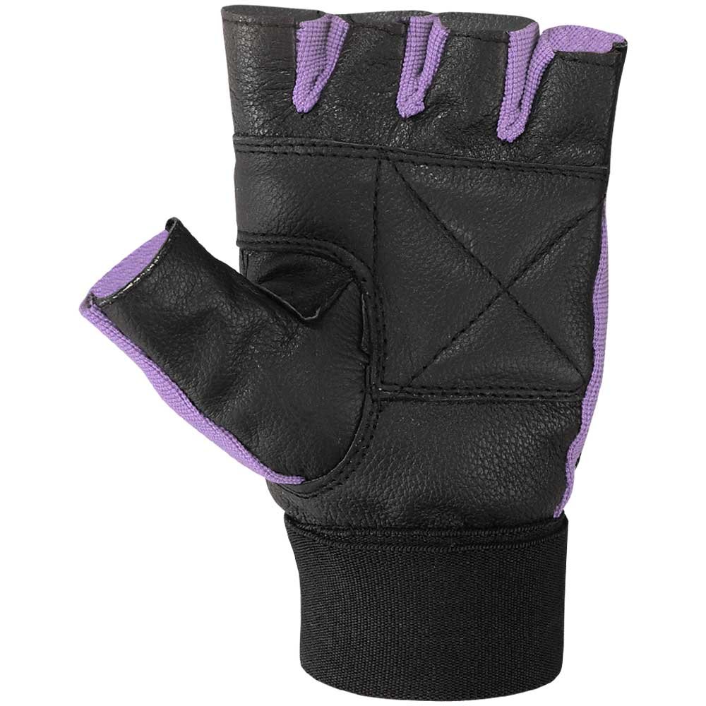 MRX Weight Lifting Gloves for Men & Women - Premium Leather Gym Gloves with Adjustable Wrist Strap - Ideal for CrossFit, Powerlifting & Strength Training